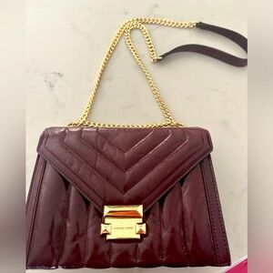 Michael Kors Whitney Quilted Leather Convertible Shoulder Bag